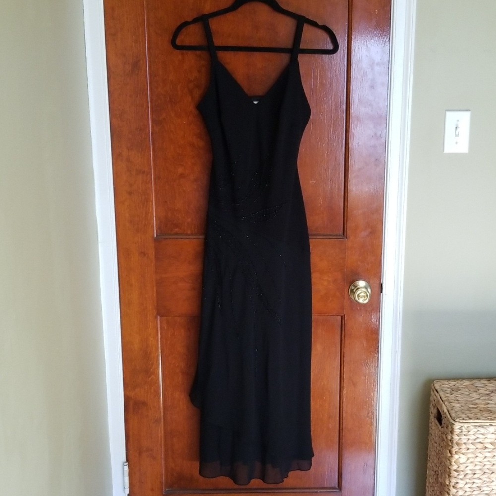 Evan-Picone Black Formal Dress